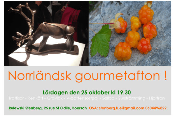 SvenskaKlubbenAlsaceGourmetAfton